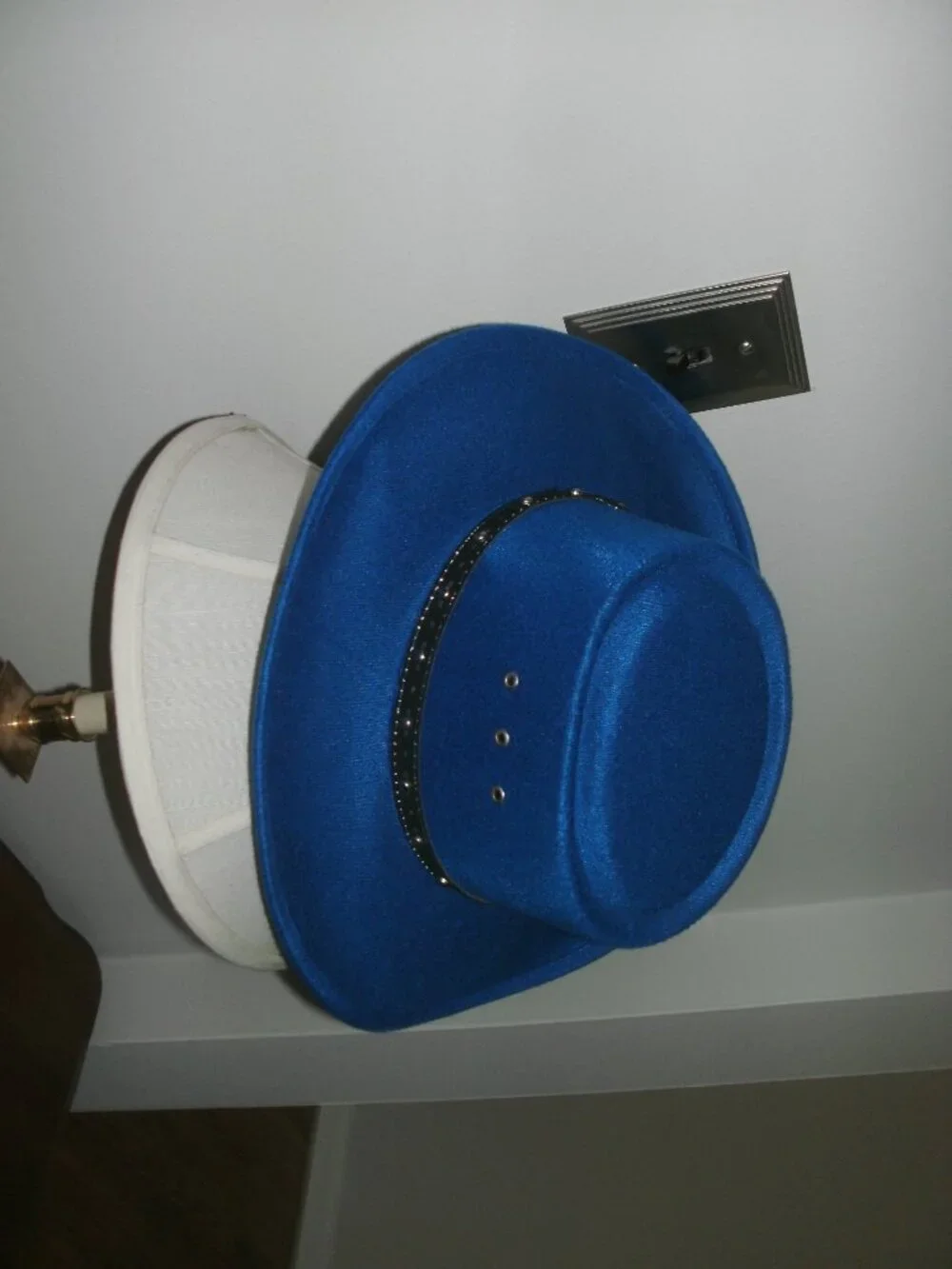 Royal Blue Cowboy Hat Western Express Inc Cowgirl Felt Finished OS youth child